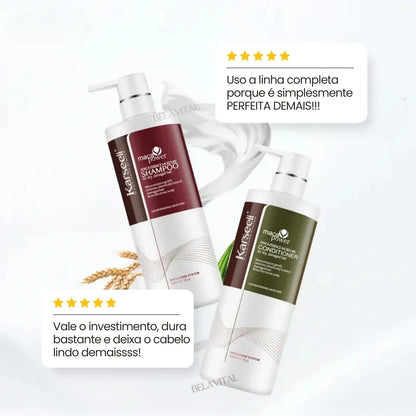 Kit Karseell Óleo de Argan Shampoo e Condicionador: Cuidado Completo