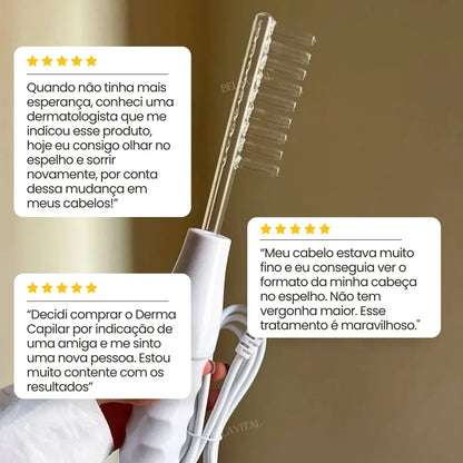 Kit Derma Capilar Alta Frequência: Tratamento Profissional em Casa