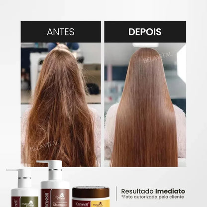 Kit Karseell: Shampoo, Condicionador e Máscara Capilar