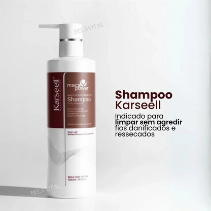 Kit Karseell: Shampoo, Condicionador e Máscara Capilar